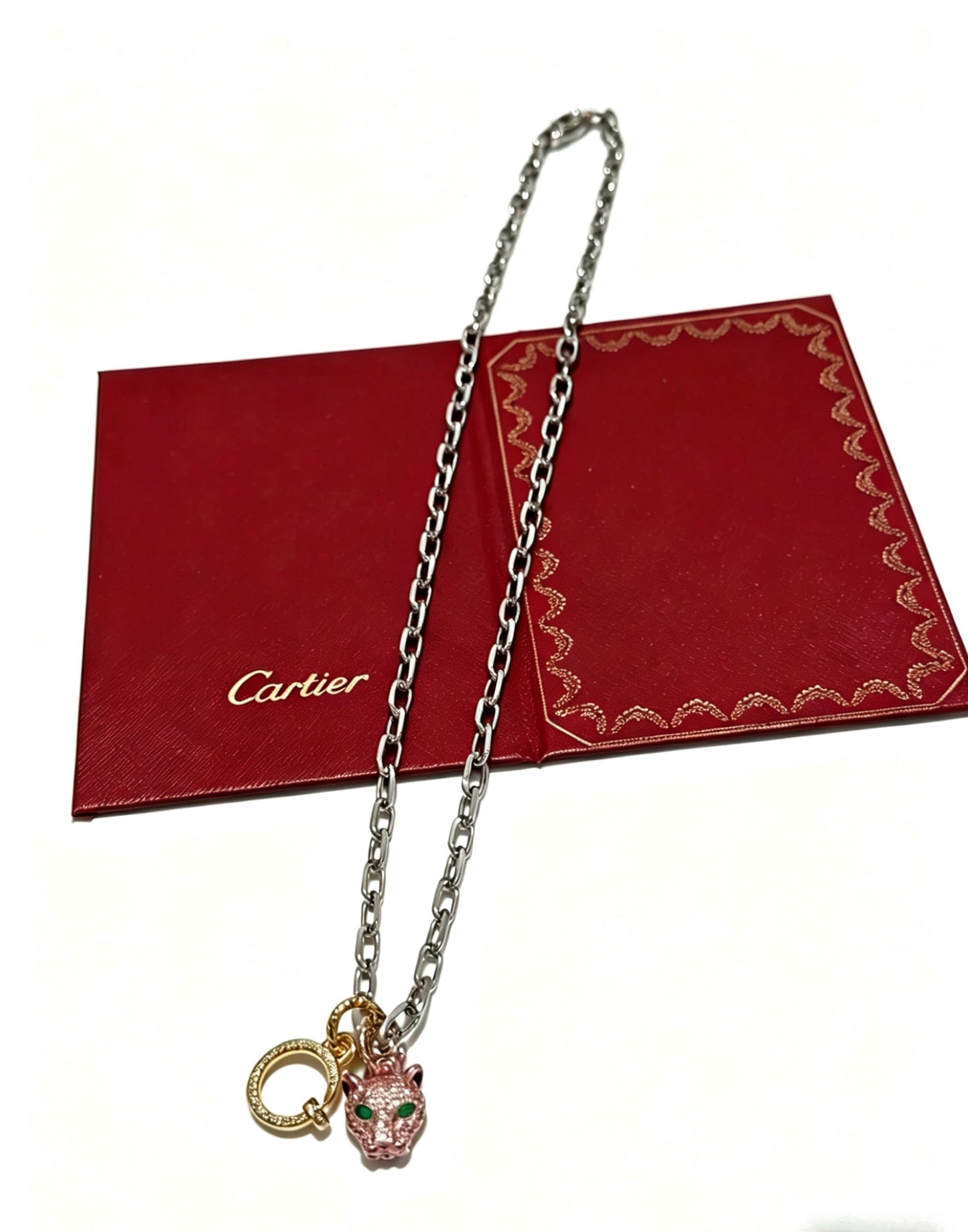 Sculptural Pendant Necklace in Gold-Tone – Design 05 main product view