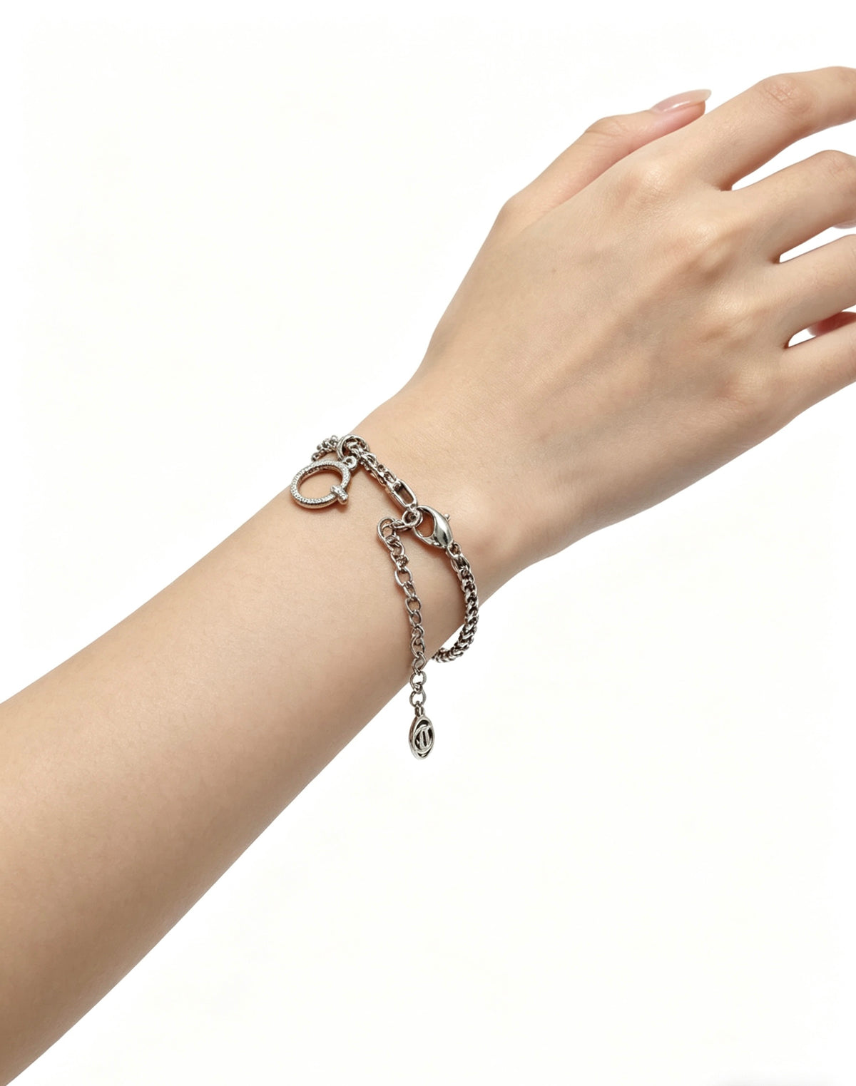 Sculptural Statement Bracelet in Gold-Tone – Design 84 side detail