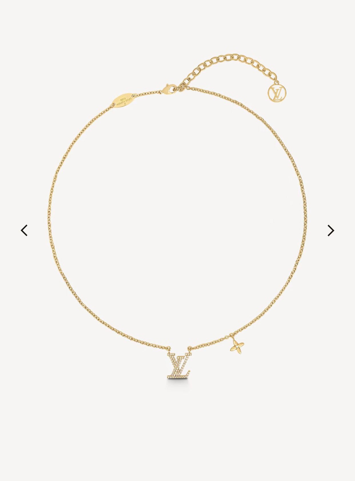 Geometric Emblem Pendant Necklace in Gold-Tone – Design 051 main product view