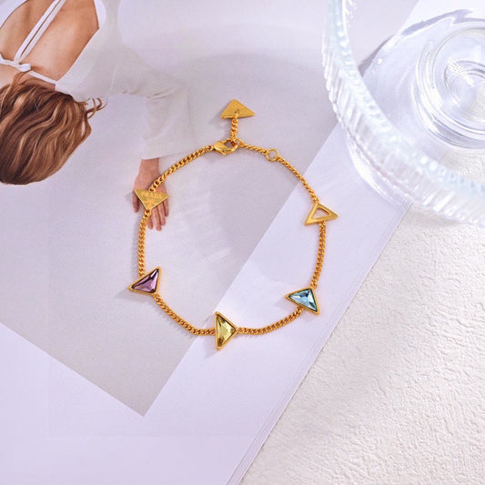 Signature Emblem Bracelet in Gold-Tone – Design 01 main product view
