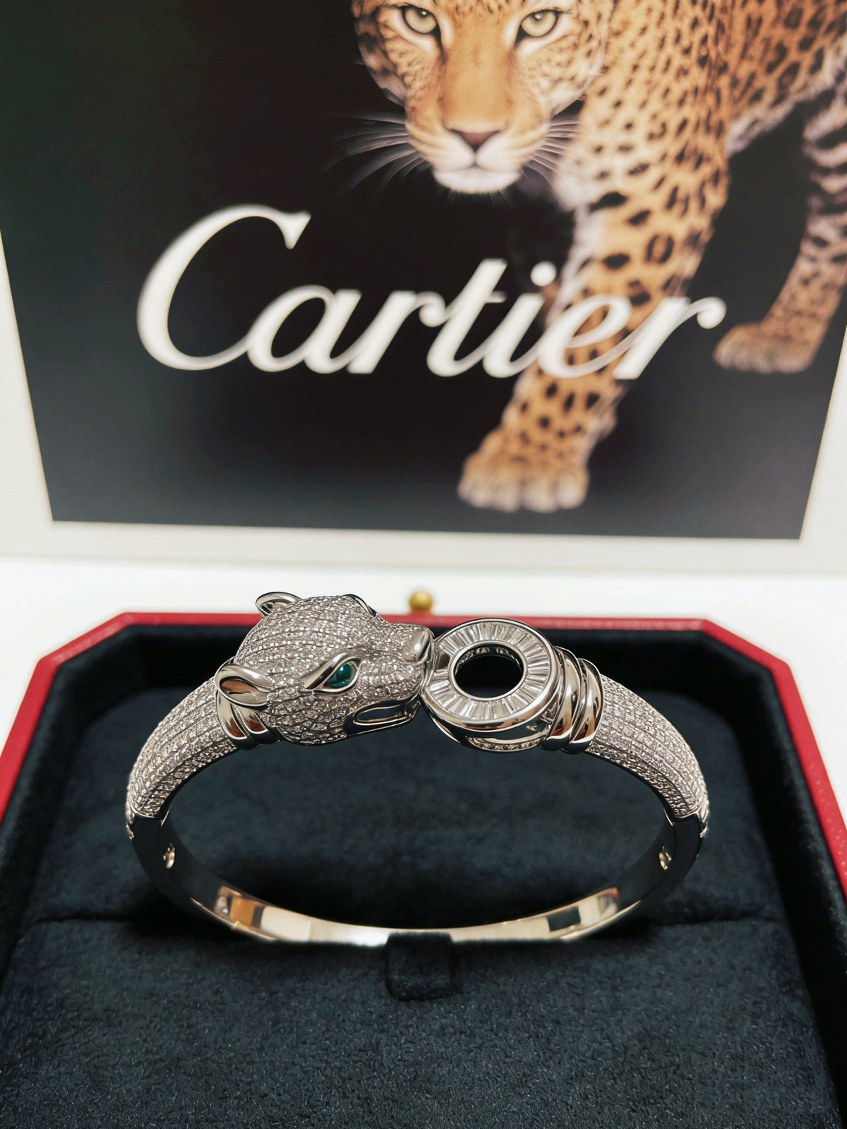 Sculptural Statement Bracelet in Gold-Tone – Design 89 styled view