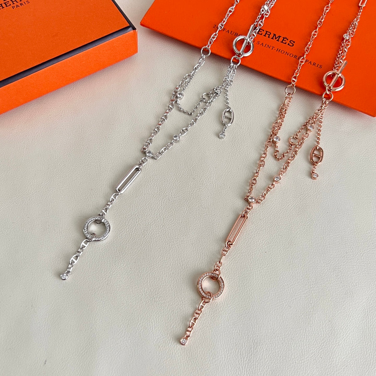 Horse Pendant Necklace in Polished Metal-Tone – Design 023 styled product view
