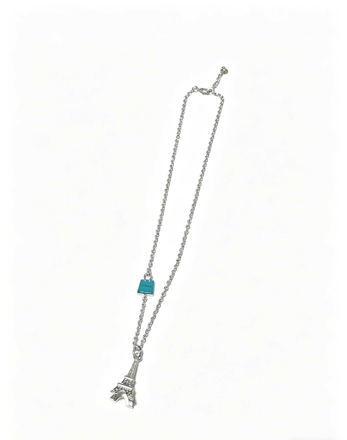 Signature Motif Pendant Necklace in Silver-Tone – Vintage Detail – Design 11 front product view