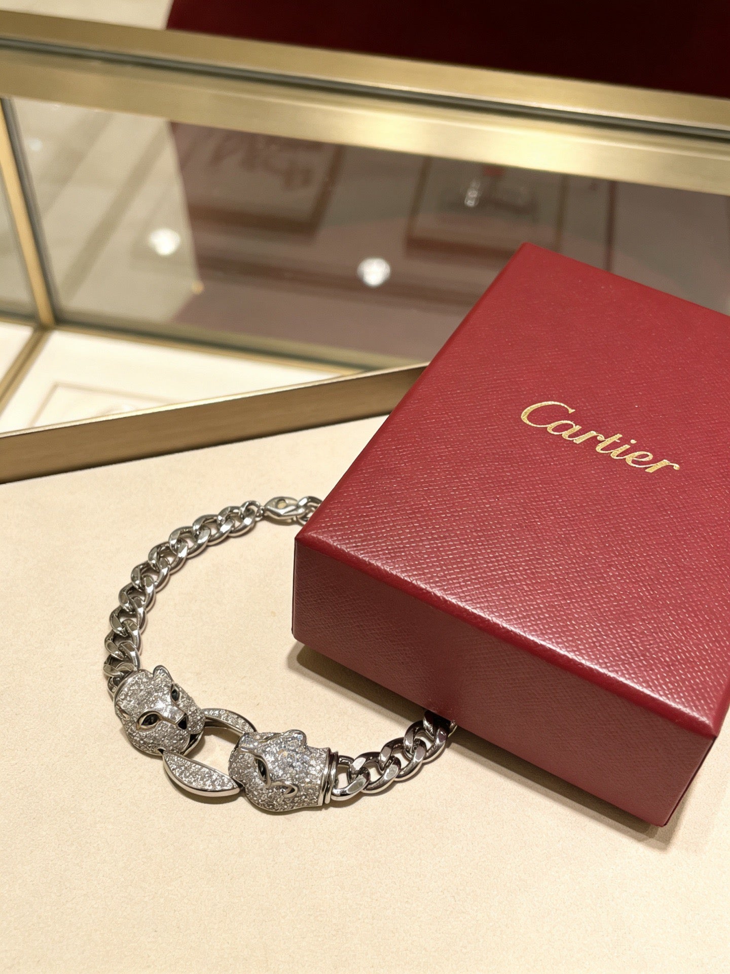 Sculptural Statement Bracelet in Gold-Tone – Design 103 main product view