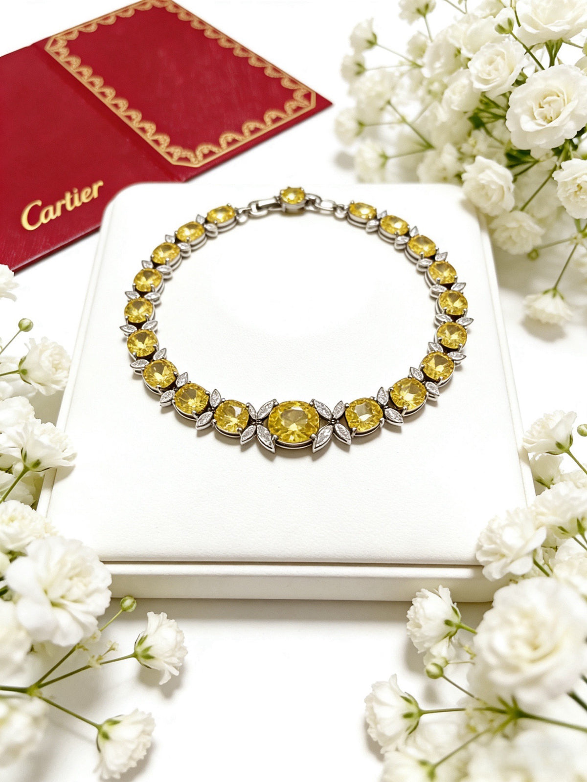Sculptural Statement Bracelet in Gold-Tone – Design 99 styled view