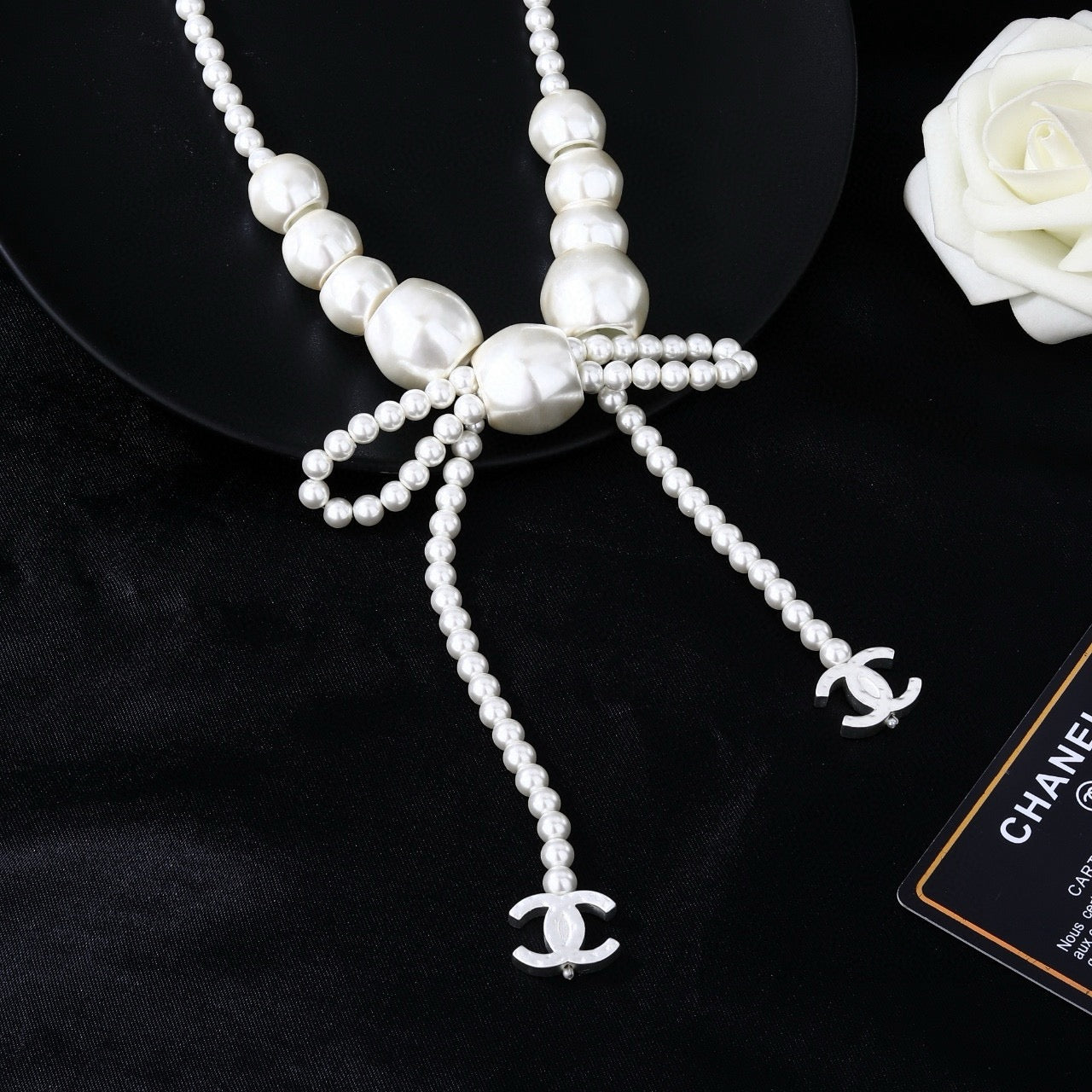 Signature Emblem Jewelry Accessory in Polished Metal-Tone – Design 038 detail view
