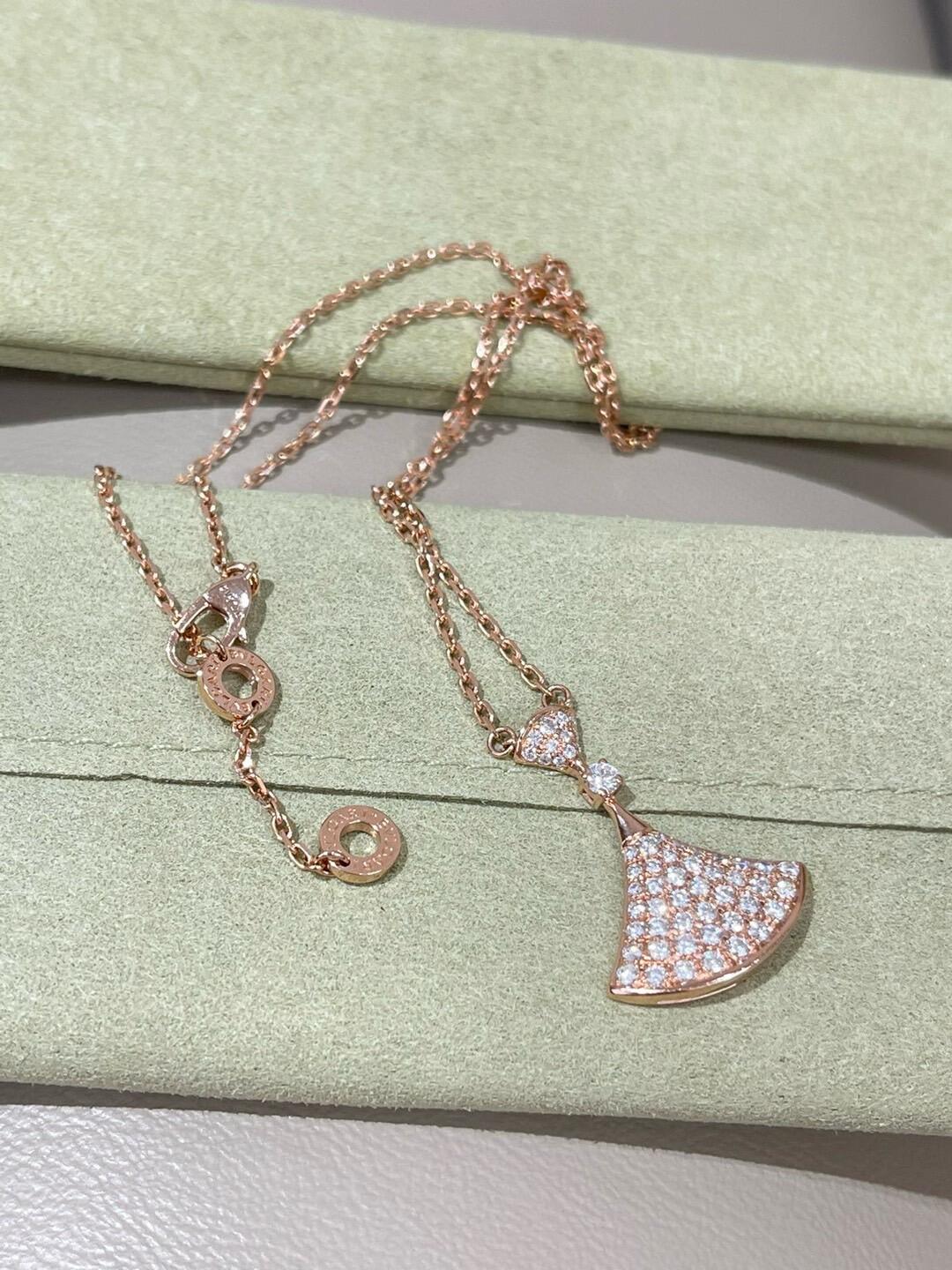 Geometric Emblem Pendant Necklace in Polished Metal-Tone – Design 006 main product view