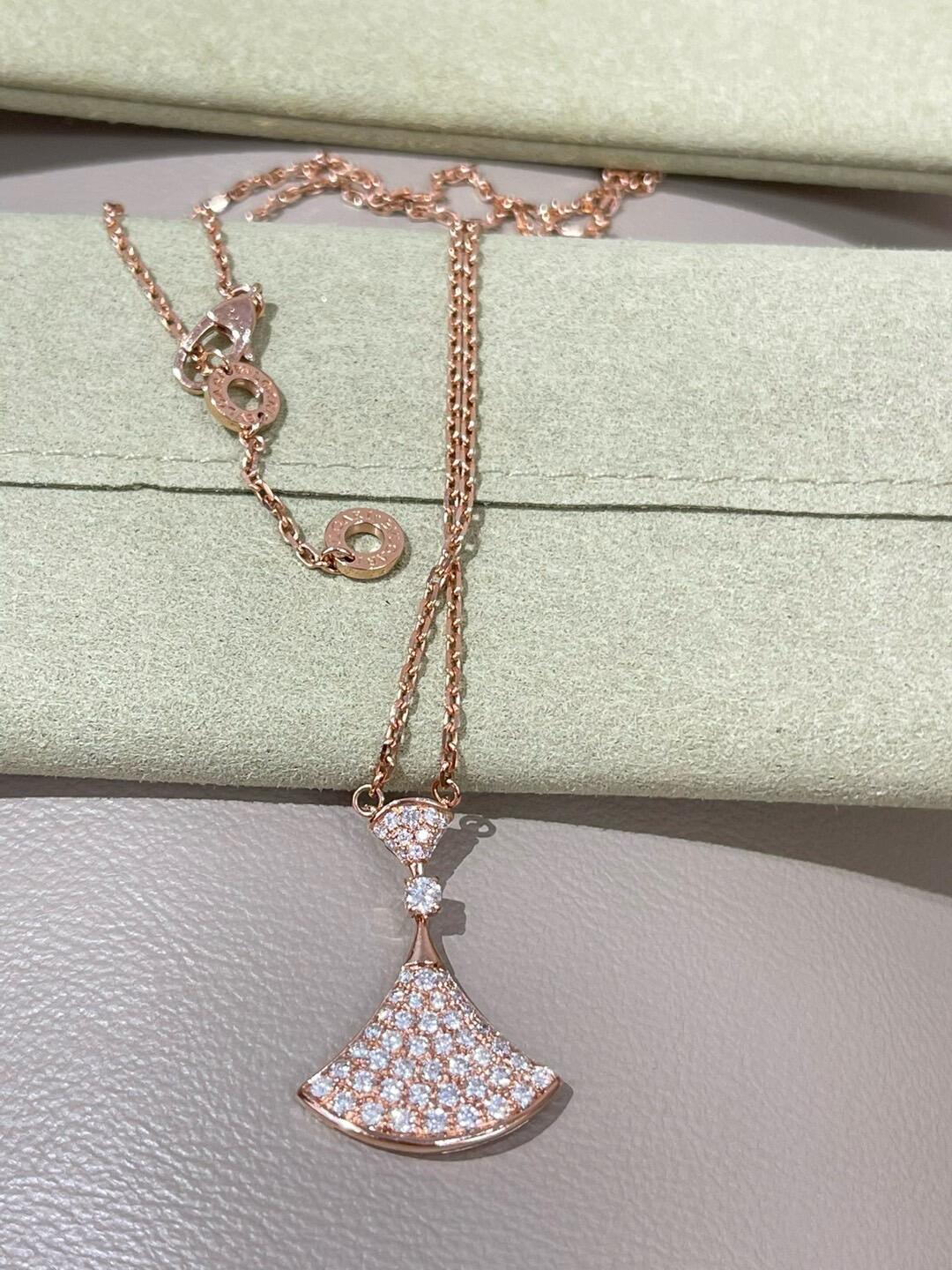 Geometric Emblem Pendant Necklace in Polished Metal-Tone – Design 006 styled product view
