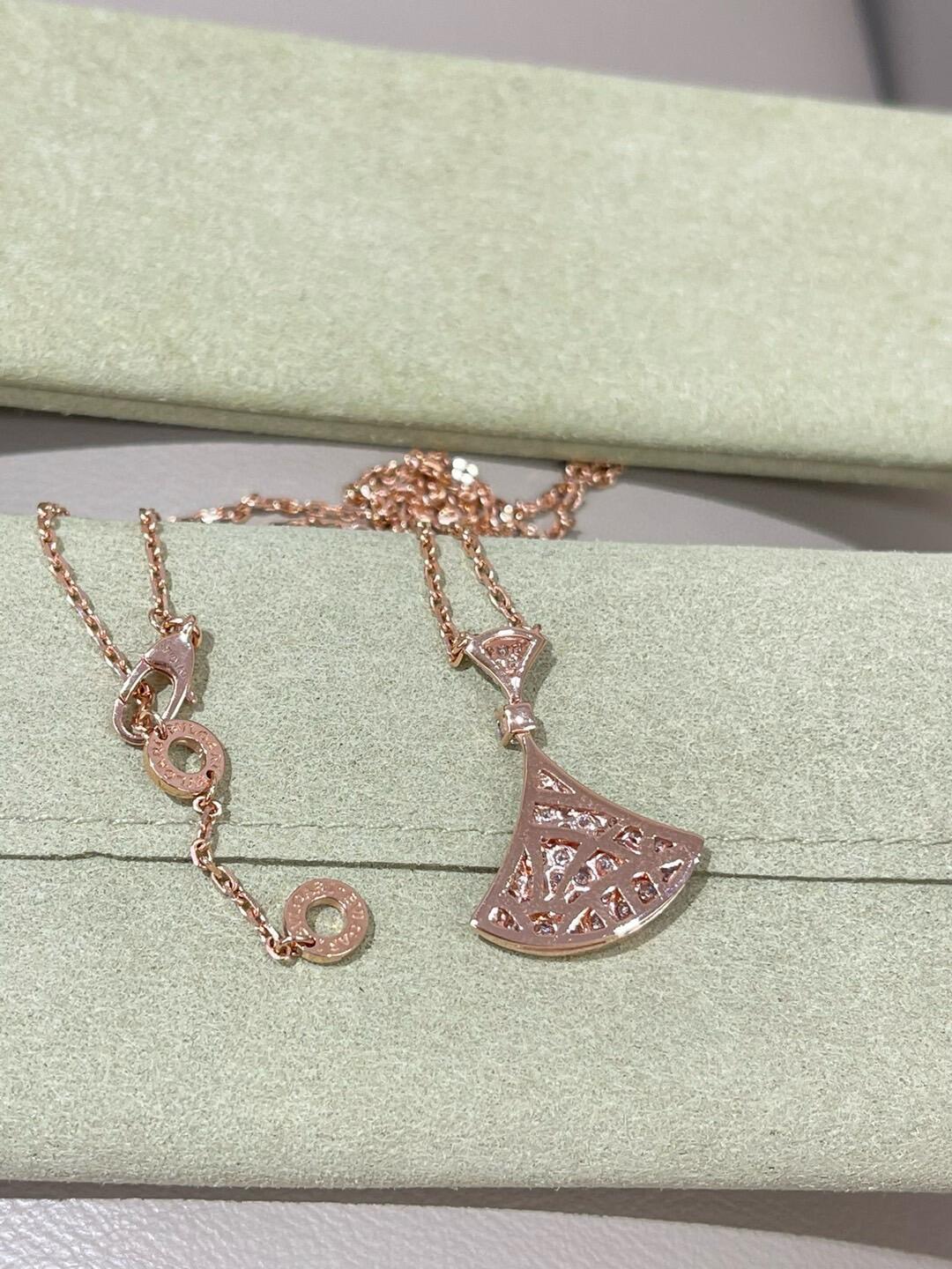 Geometric Emblem Pendant Necklace in Polished Metal-Tone – Design 006 front product view