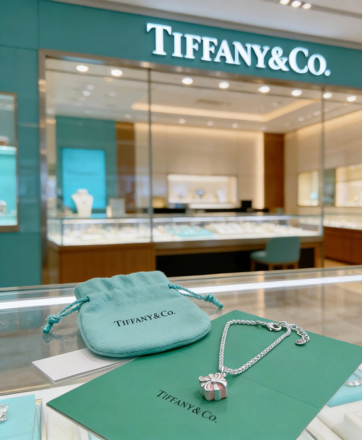 Signature Motif Bracelet in Silver-Tone – Vintage Detail – Design 51 front product view