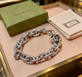 Geometric Emblem Bracelet in Polished Metal-Tone – Design 068 main product view