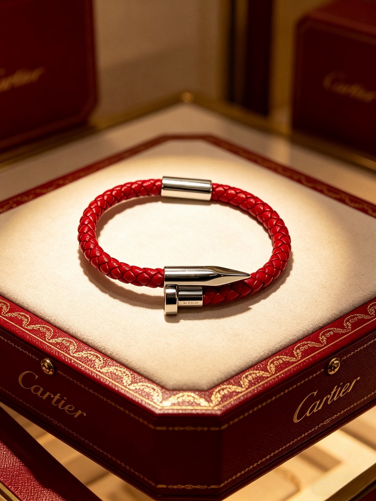 Sculptural Statement Bracelet in Gold-Tone – Design 123 styled view