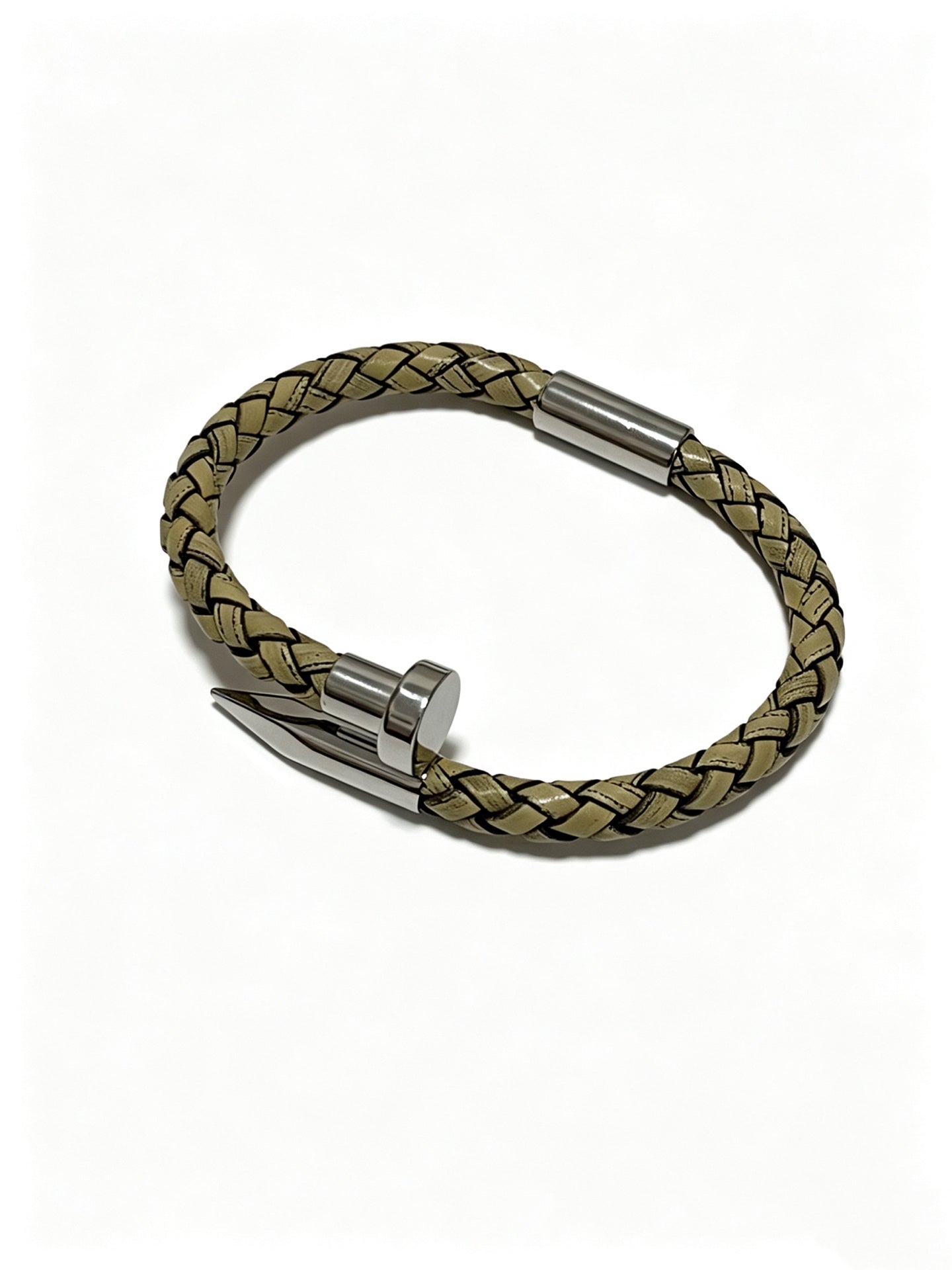 Sculptural Statement Bracelet in Gold-Tone – Design 120 main product view
