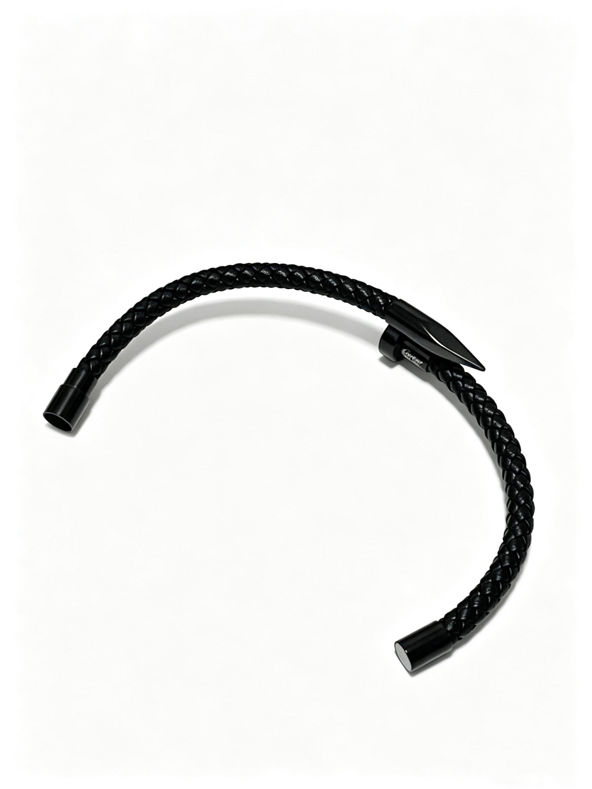 Sculptural Statement Bracelet in Gold-Tone – Design 117 front view