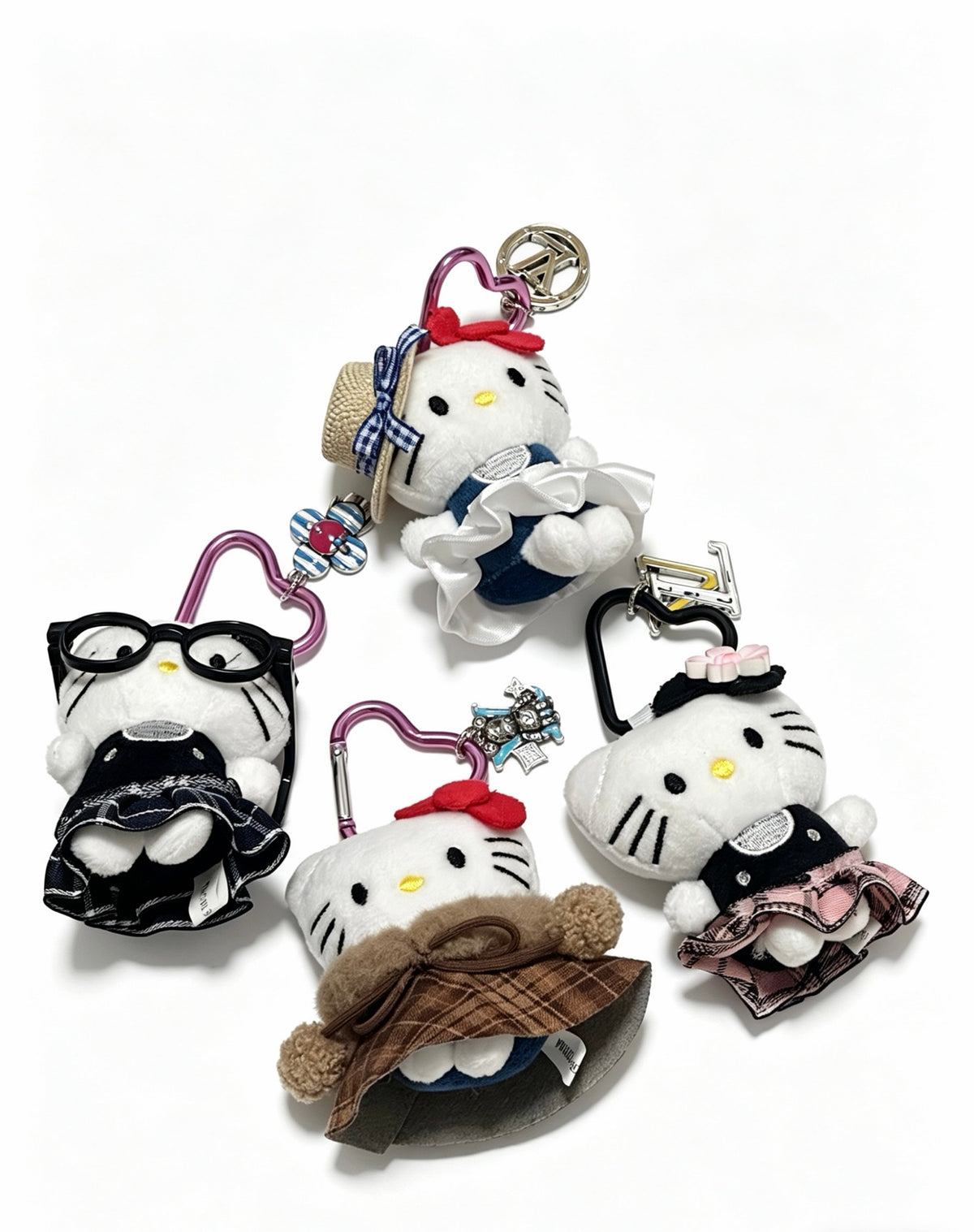 Bag Motif Keychain – Bag Detail – Design 067 main product view
