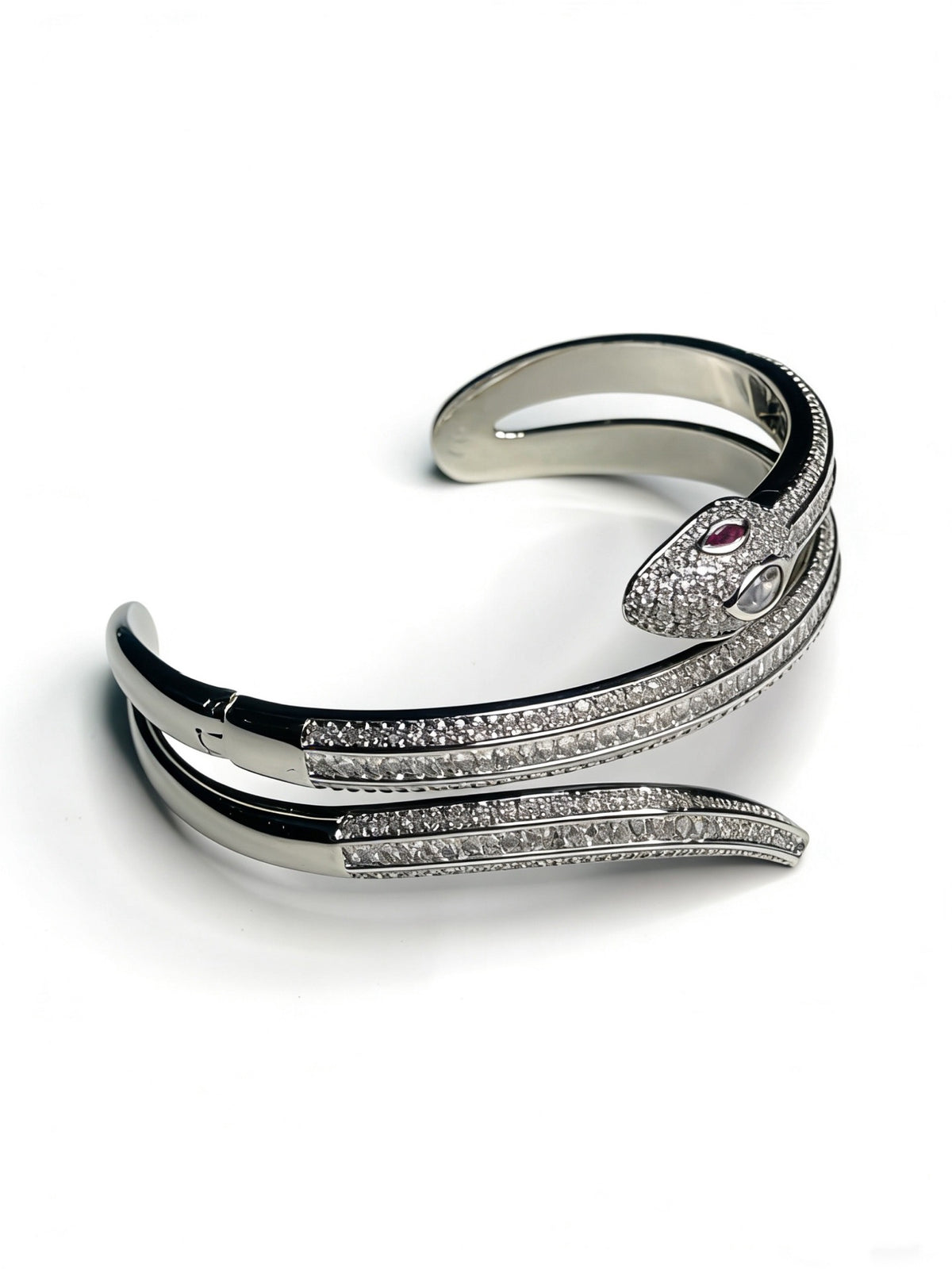 Sculptural Statement Bracelet in Gold-Tone – Design 109 main product view
