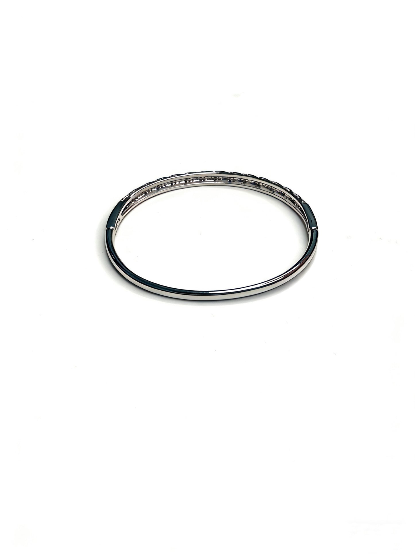 Sculptural Statement Bracelet in Gold-Tone – Design 107 front view