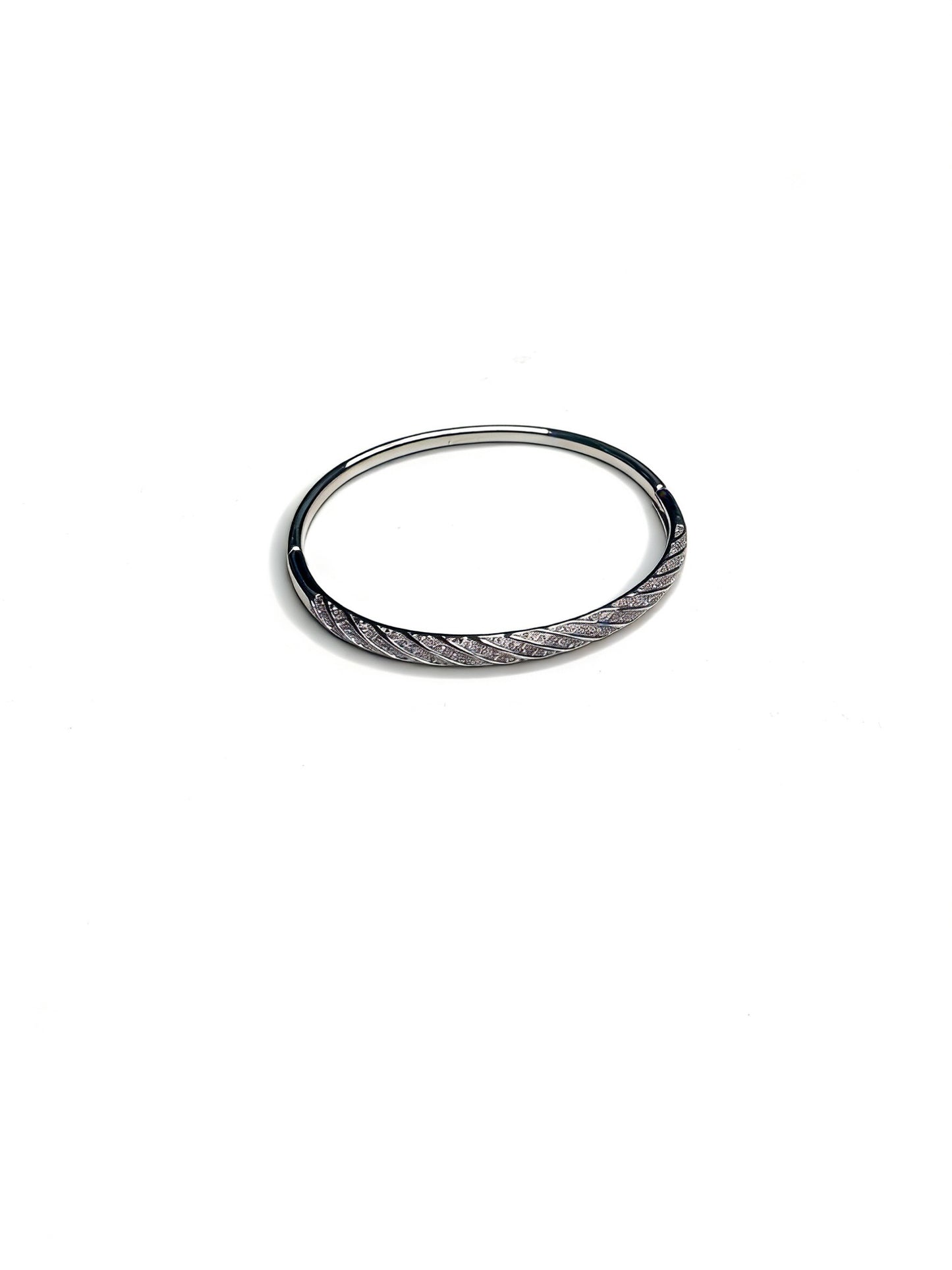Sculptural Statement Bracelet in Gold-Tone – Design 107 main product view