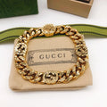 Double-G Emblem Bracelet in Polished Metal-Tone – Design 026 main product view