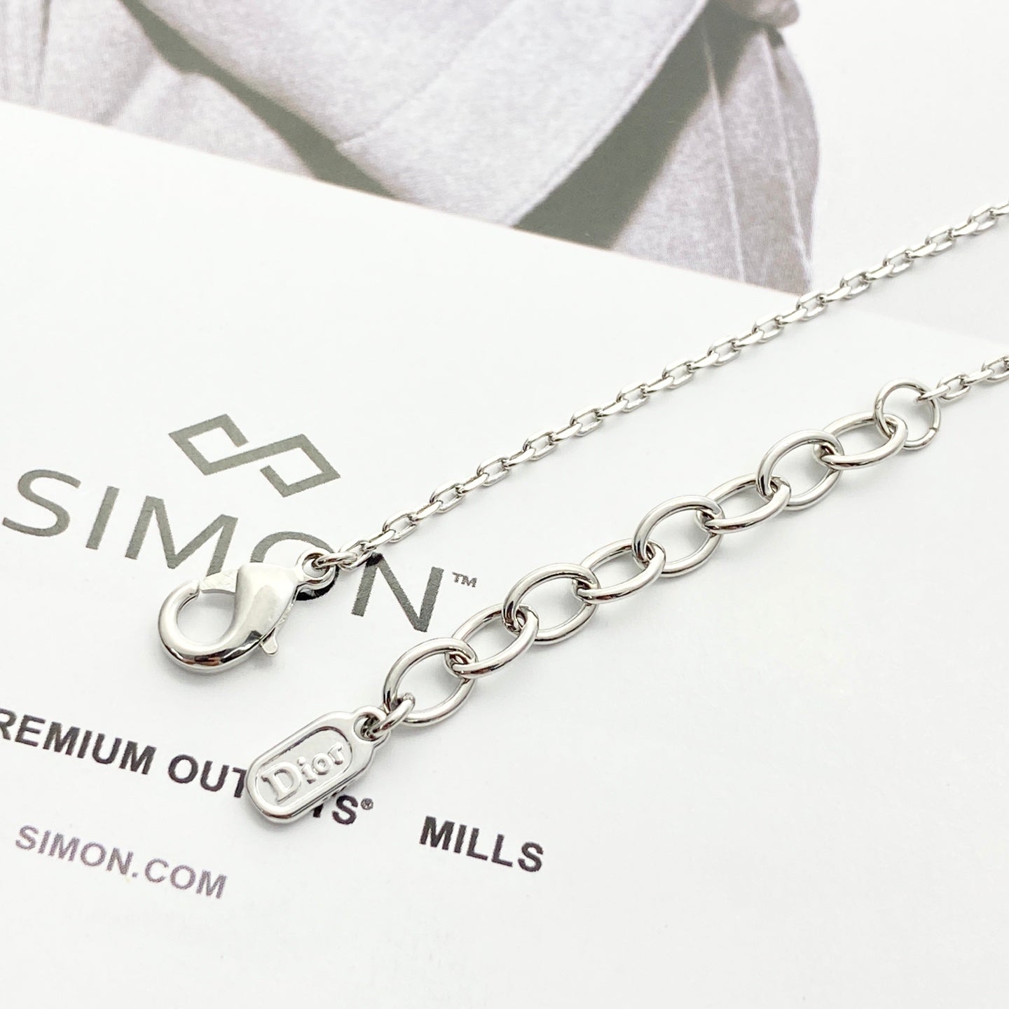 Star Motif Statement Bracelet in Silver-Tone with Crystal-Style Accents close-up detail