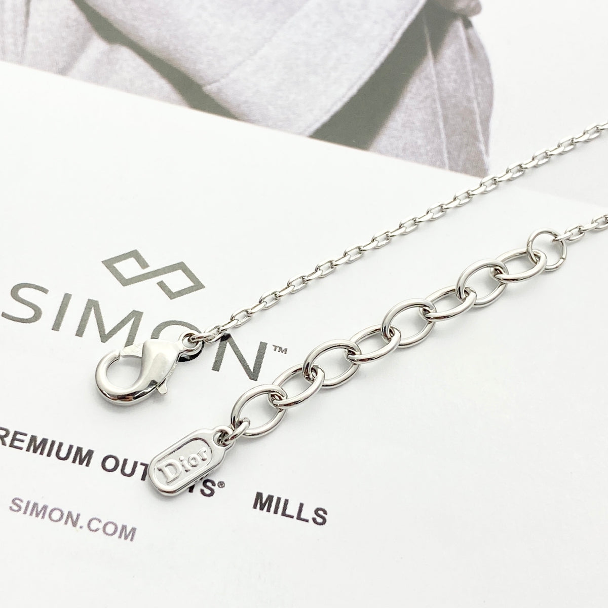 Star Motif Statement Bracelet in Silver-Tone with Crystal-Style Accents close-up detail