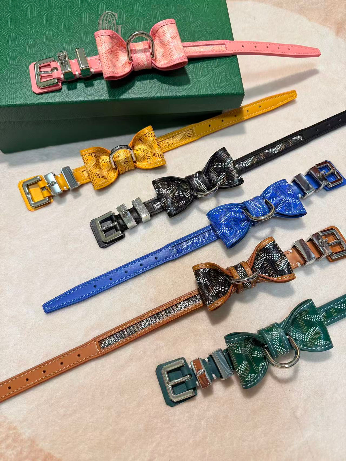 Bow Detail Pet Collar main product view
