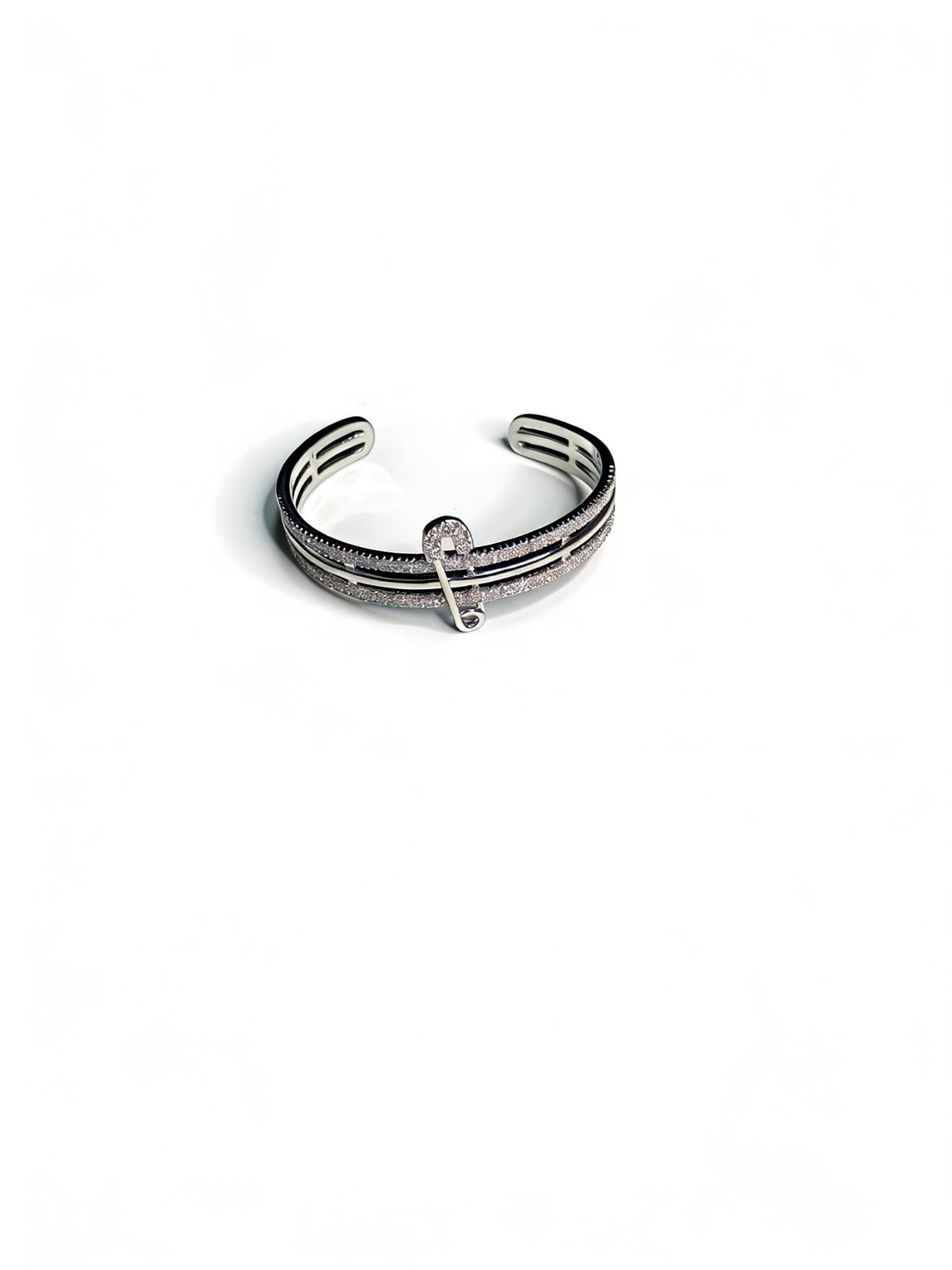 Sculptural Statement Bracelet in Gold-Tone – Design 130 main product view