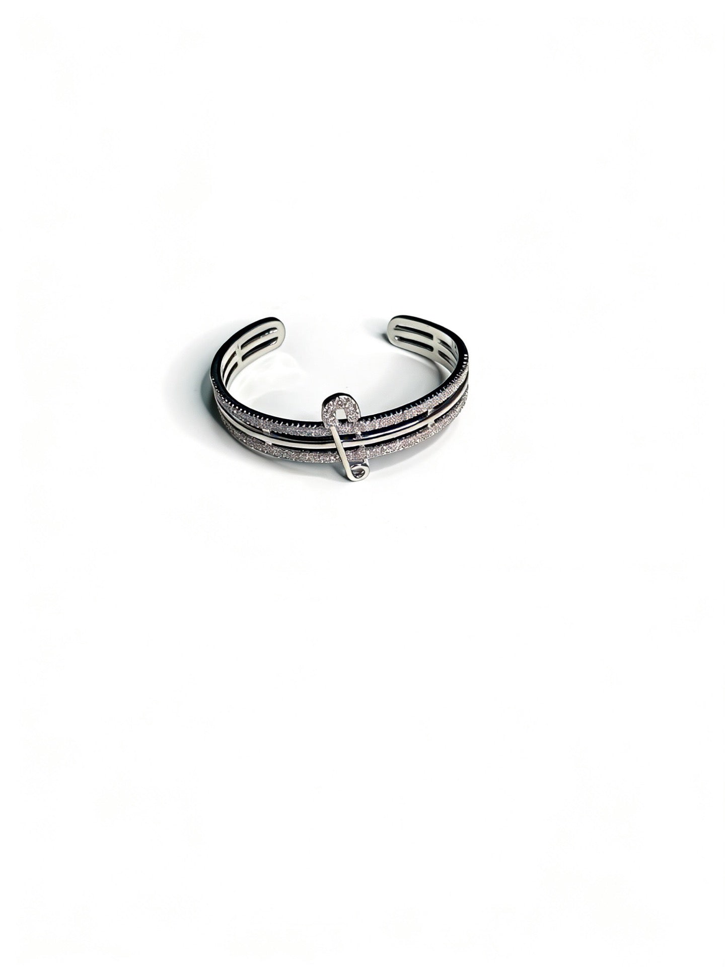 Sculptural Statement Bracelet in Gold-Tone – Design 130 main product view