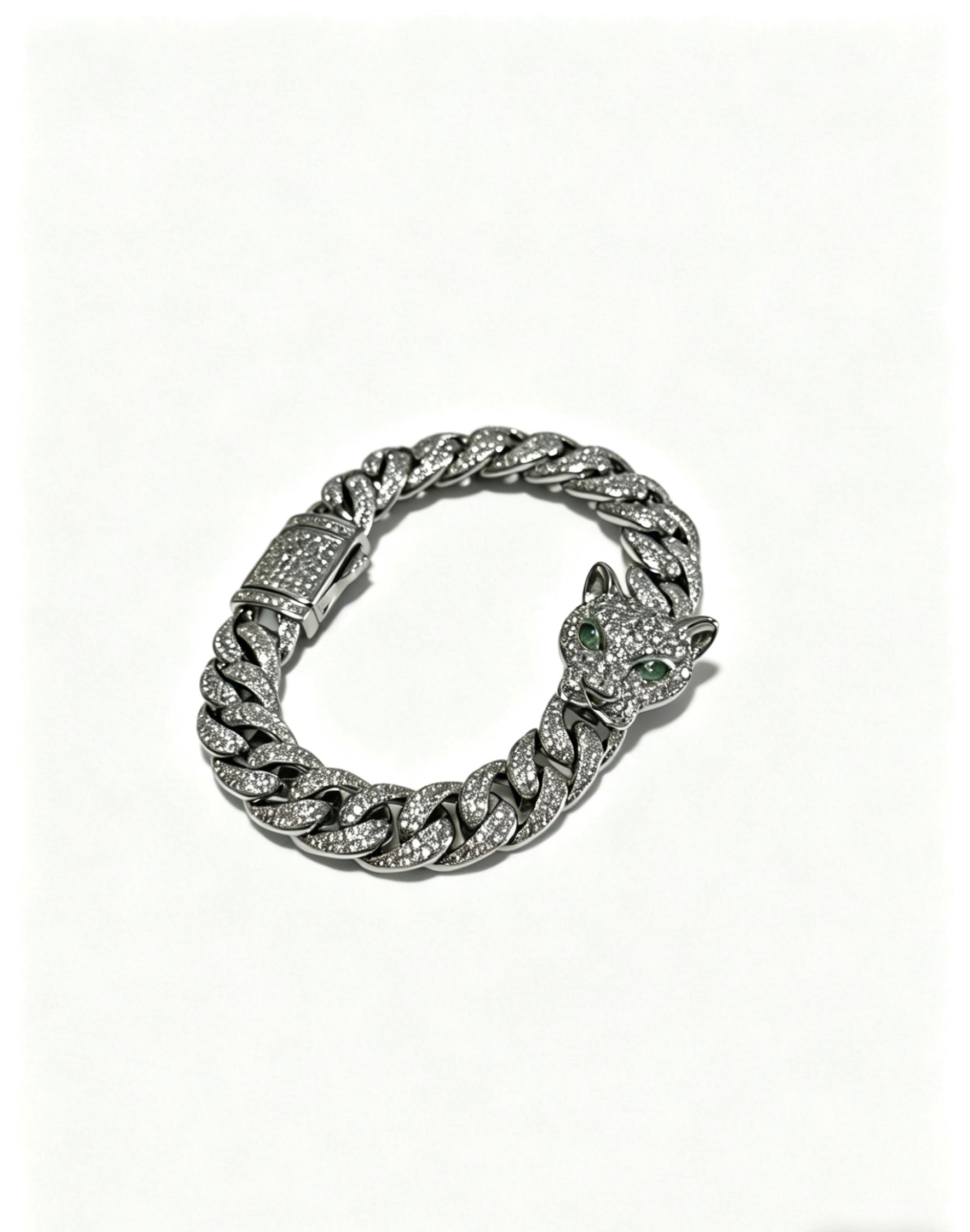 Sculptural Statement Bracelet in Gold-Tone – Design 124 main product view