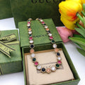 Geometric Emblem Pendant Necklace in Polished Metal-Tone – Vintage Detail main product view