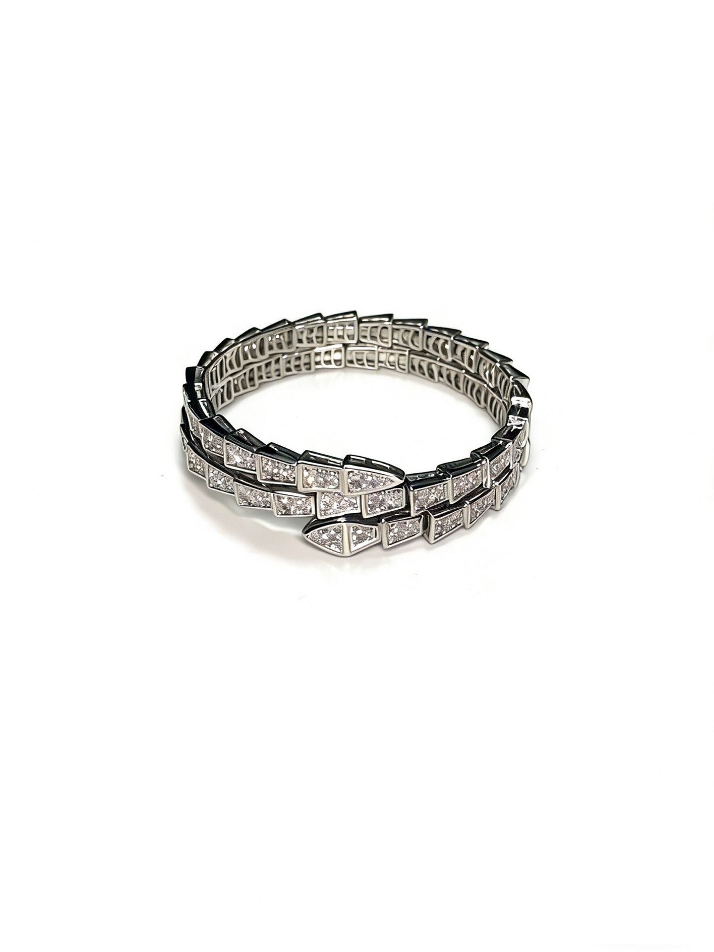 Sculptural Statement Bracelet in Gold-Tone – Design 148 main product view