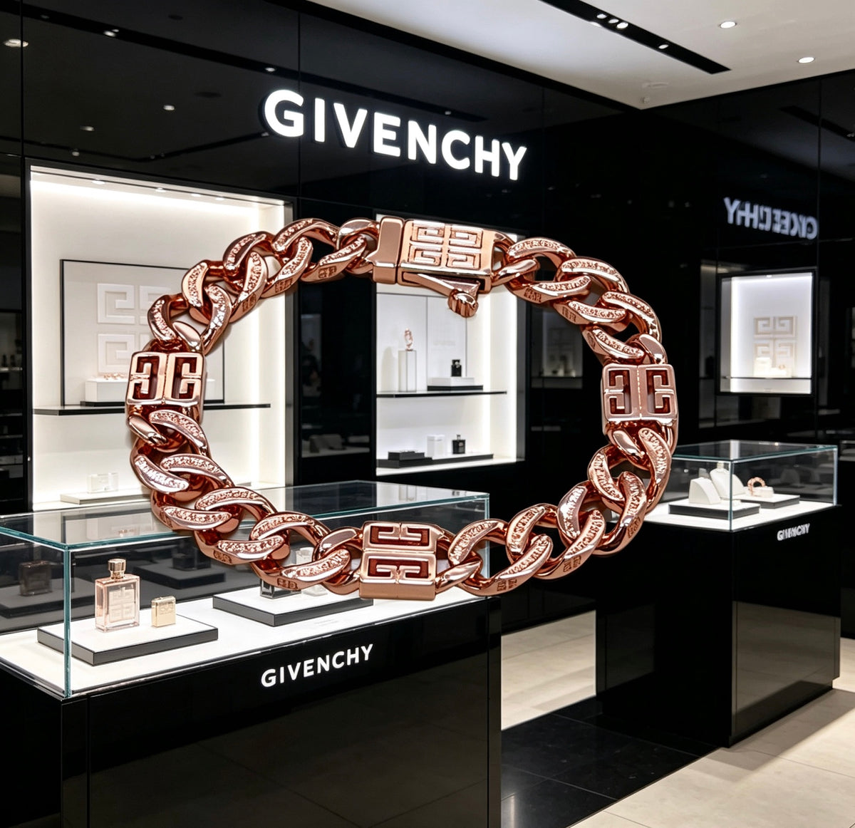 4G Emblem Emblem Bracelet – Design 12 front view