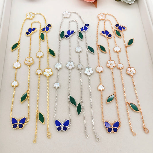 Butterfly Pendant Necklace in Rose-Gold-Tone – Rose Gold main product view