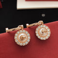Geometric Emblem Jewelry Accessory in Rose-Gold-Tone – Design 002 main product view