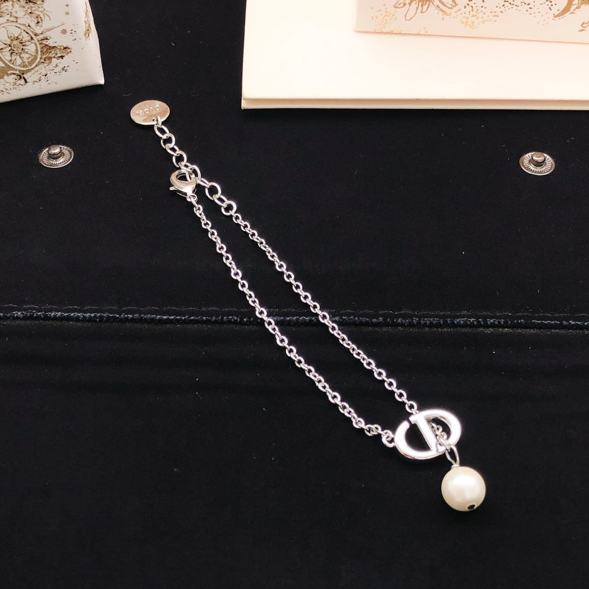 Sculptural Statement Bracelet in Polished Metal-Tone – Design 004 front view