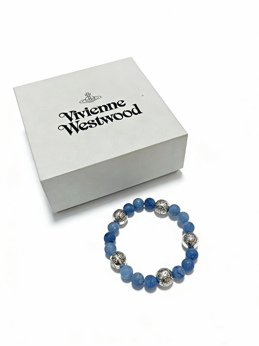 Orb-Inspired Emblem Bracelet in Silver-Tone – Vintage Detail – Design 015 main product view