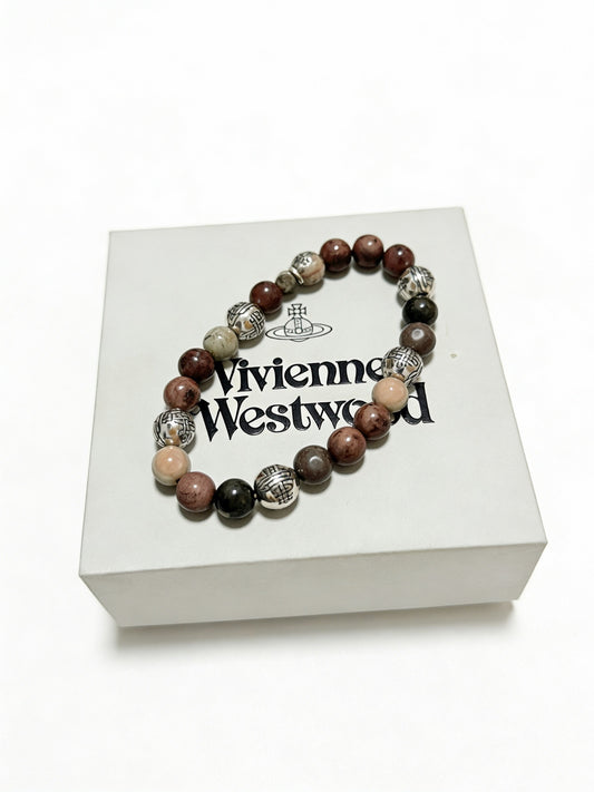 Orb-Inspired Emblem Bracelet in Silver-Tone – Vintage Detail – Design 014 main product view