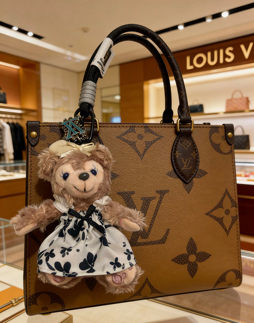Bag Motif Keychain – Bag Detail – Design 094 front product view