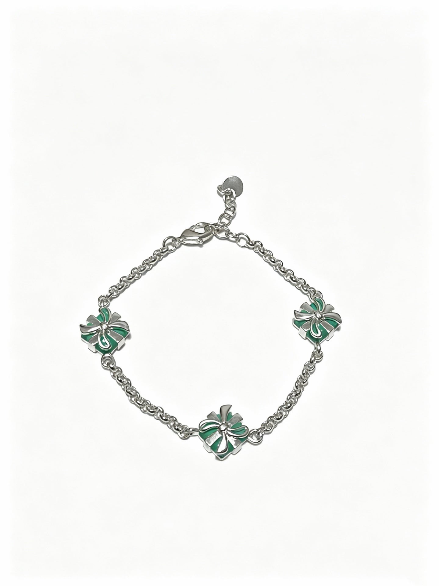 Signature Motif Bracelet in Silver-Tone – Vintage Detail – Design 76 detail view