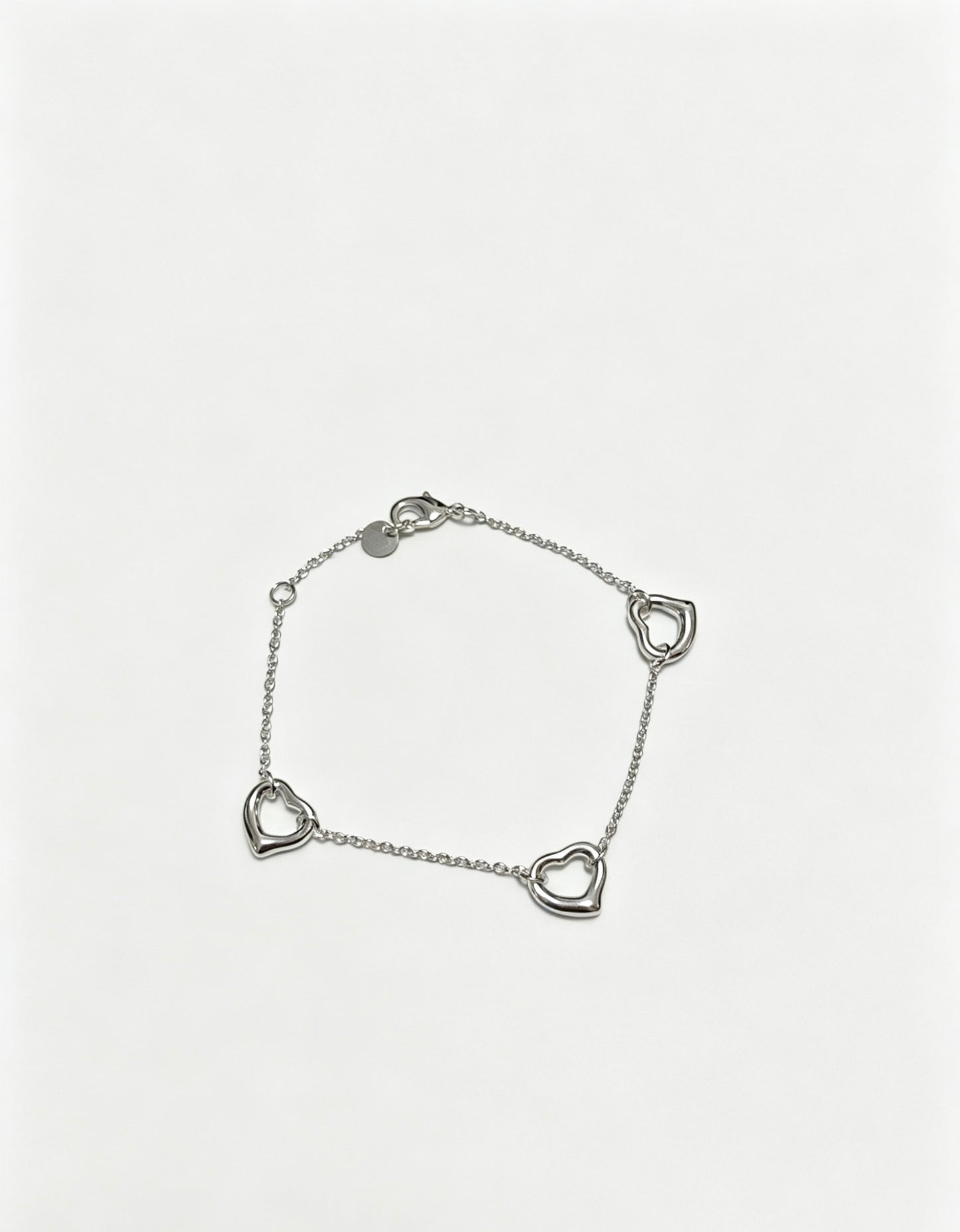 Signature Motif Bracelet in Silver-Tone – Vintage Detail – Design 75 front product view
