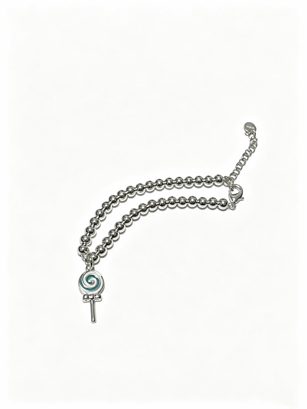 Signature Motif Bracelet in Silver-Tone – Vintage Detail – Design 74 detail view