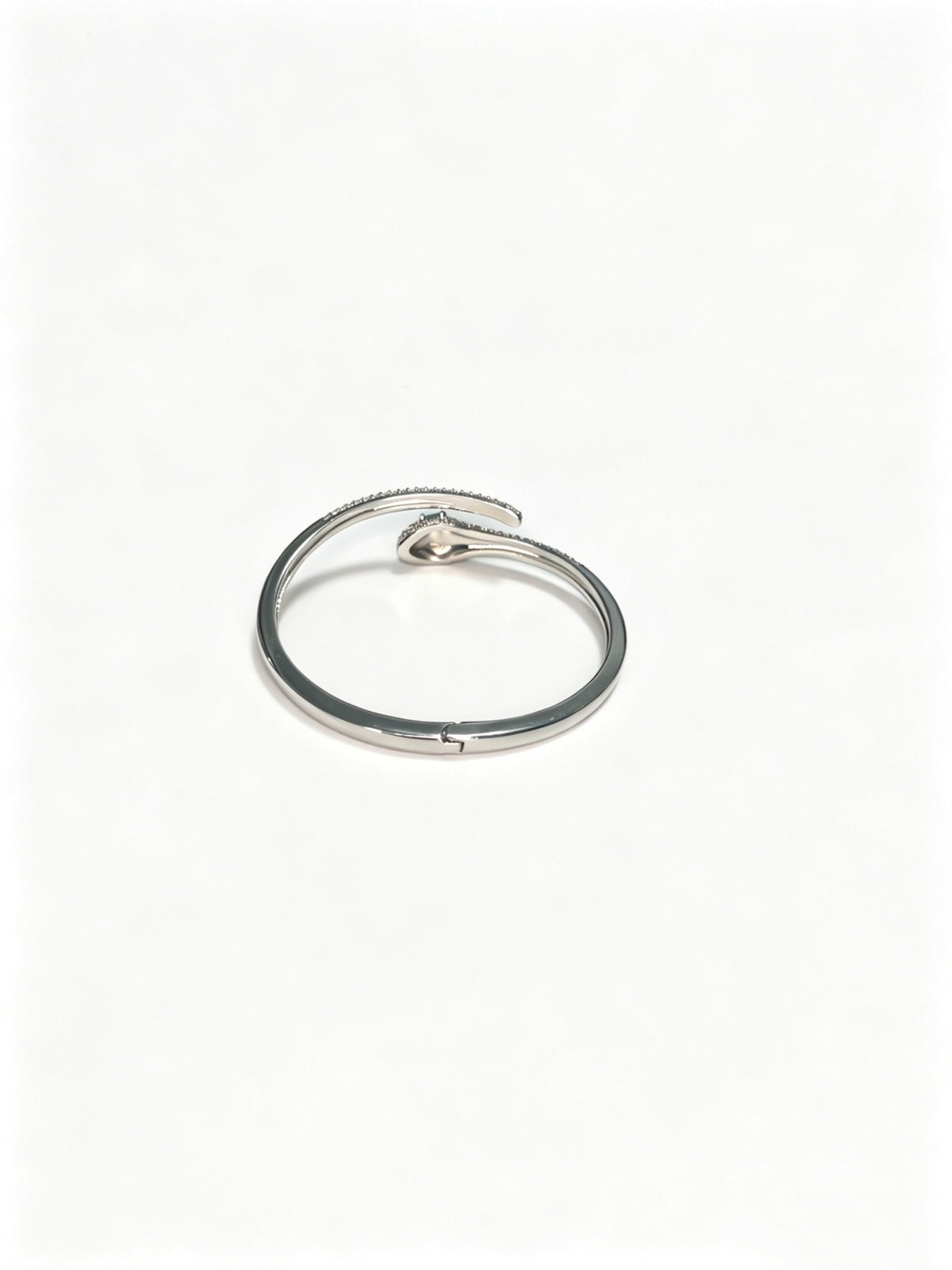 Sculptural Statement Bracelet in Gold-Tone – Design 156 detail view