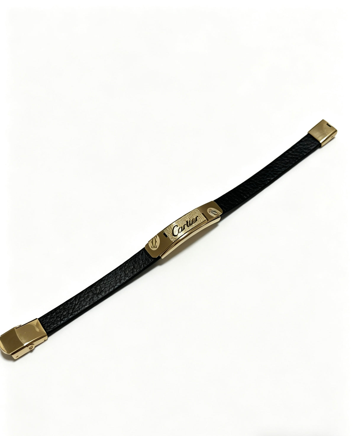 Sculptural Statement Bracelet in Gold-Tone – Design 154 main product view