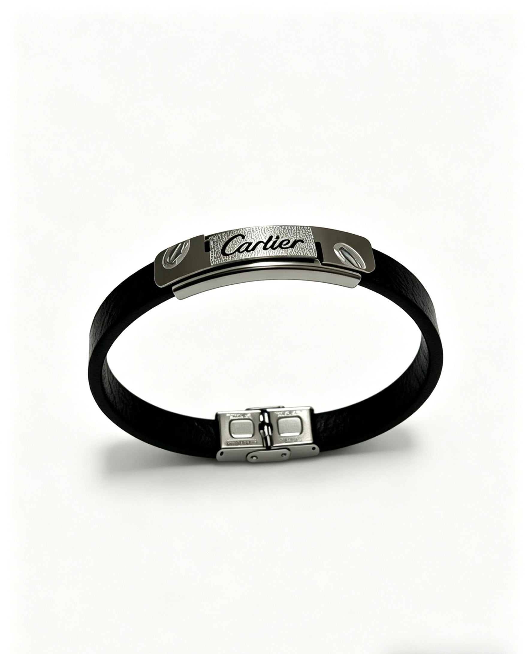 Sculptural Statement Bracelet in Gold-Tone – Design 152 front view