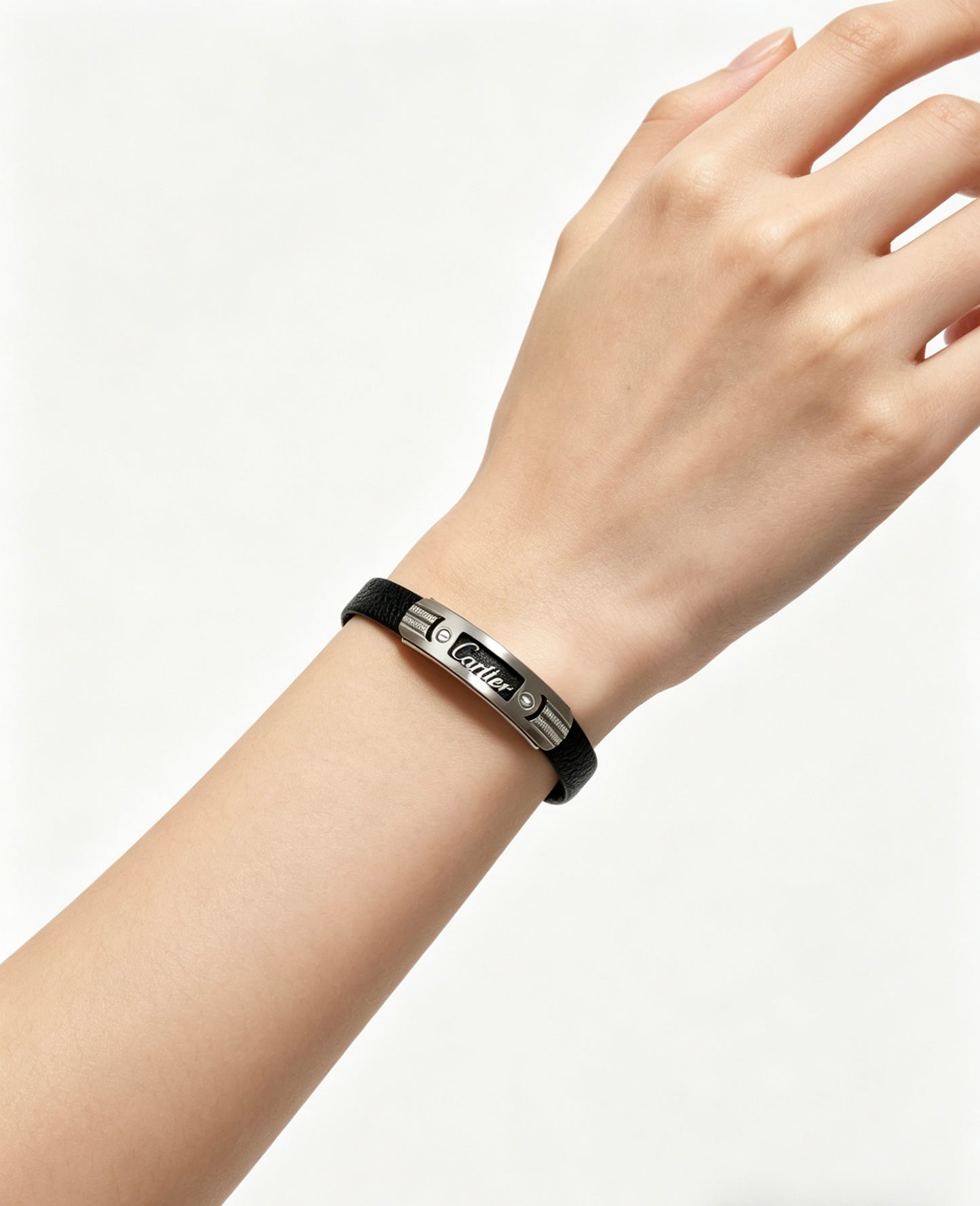 Sculptural Statement Bracelet in Gold-Tone – Design 150 styled view