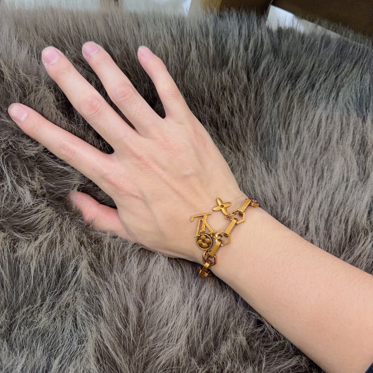 Martin Graham bracelet in polished metal-tone – main product view