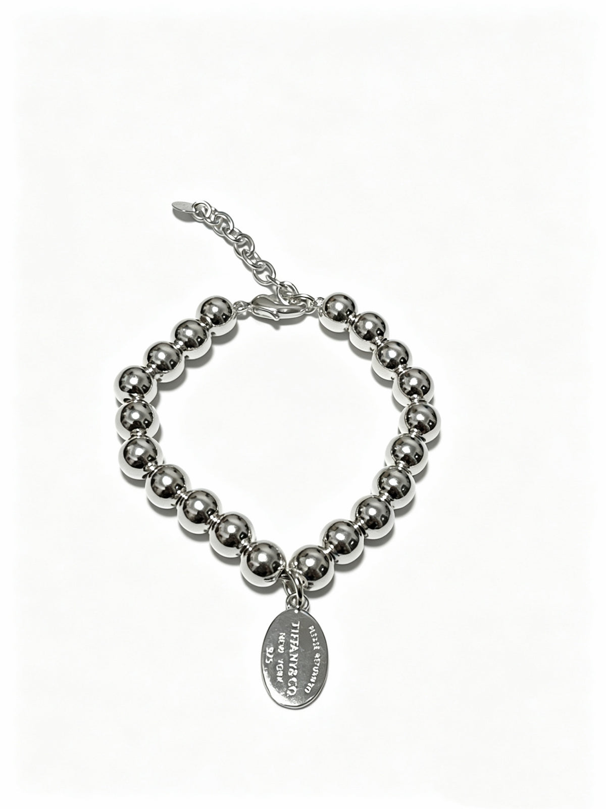 Signature Motif Bracelet in Silver-Tone – Vintage Detail – Design 86 main product view