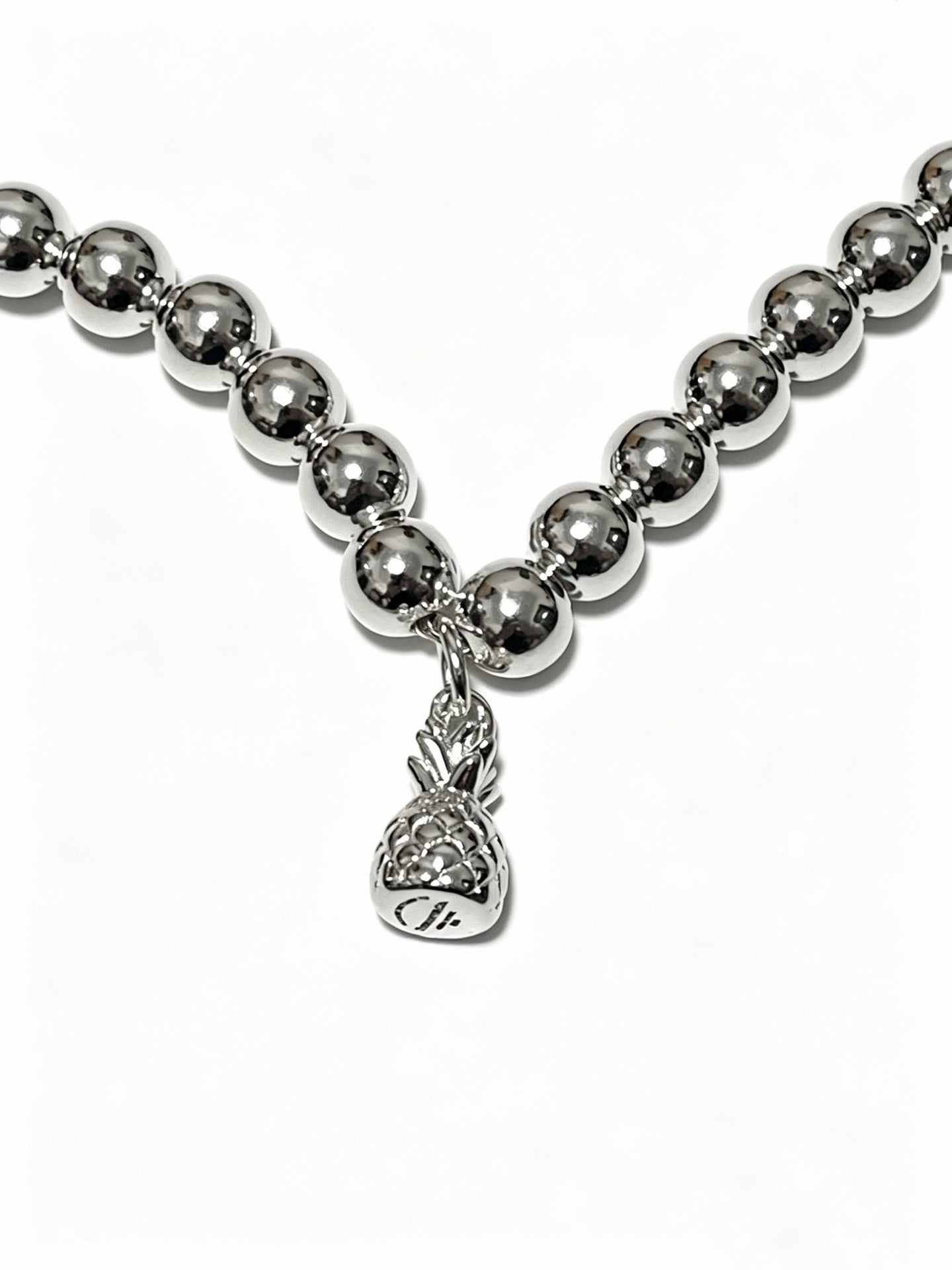 Signature Motif Bracelet in Silver-Tone – Vintage Detail – Design 85 front product view