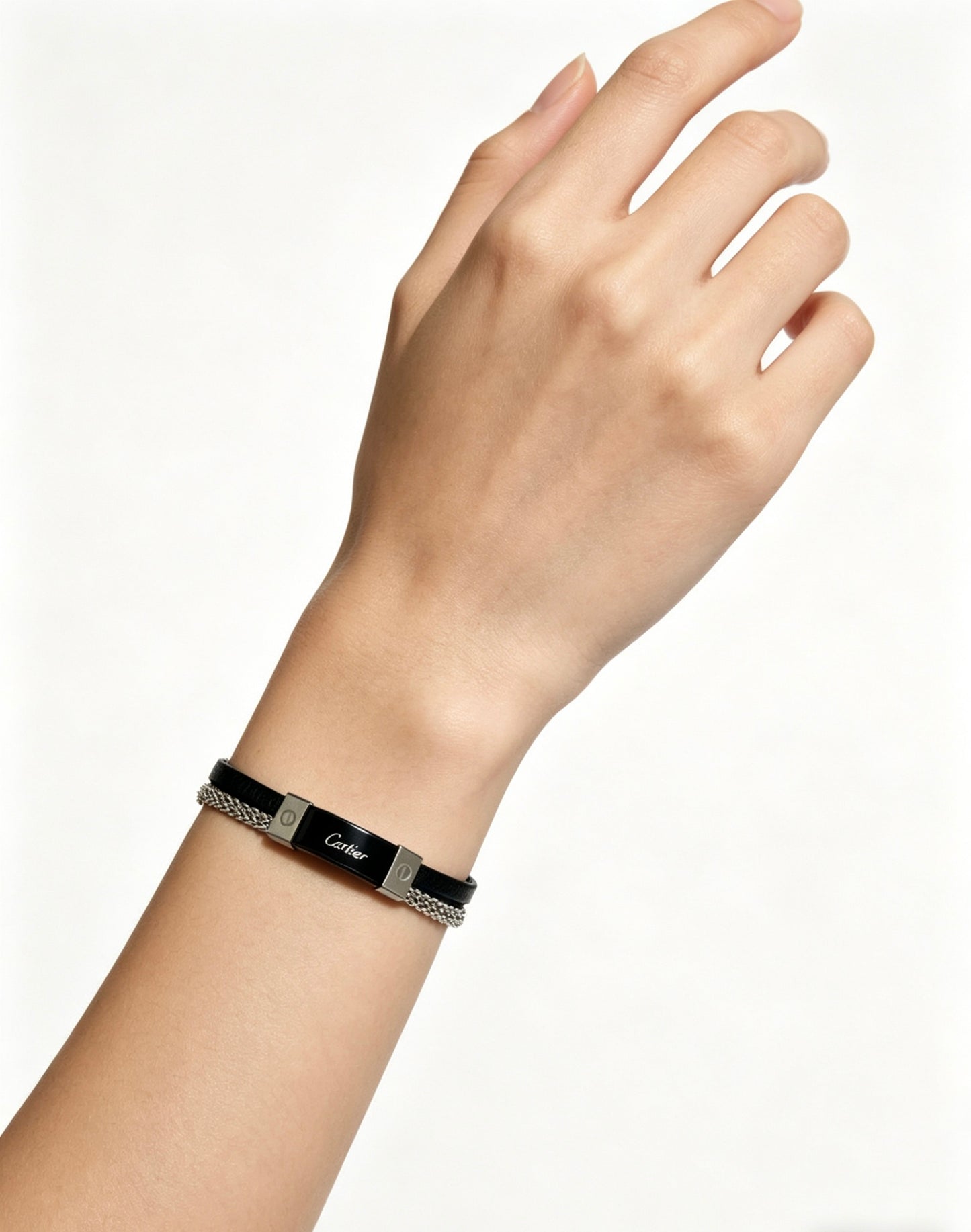 Sculptural Statement Bracelet in Gold-Tone – Design 238 close-up detail