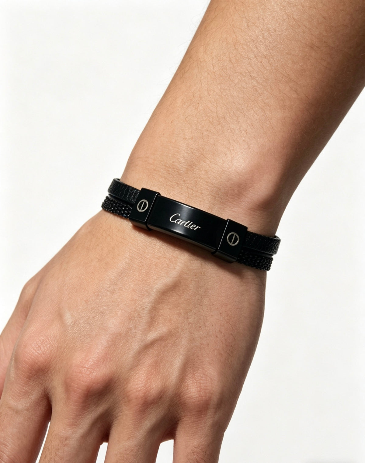 Sculptural Statement Bracelet in Gold-Tone – Design 235 main product view